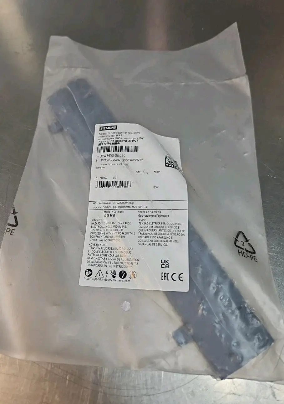 Siemens 3RW5950-0GD20 Control Circuit Duct Cover Loc4C14