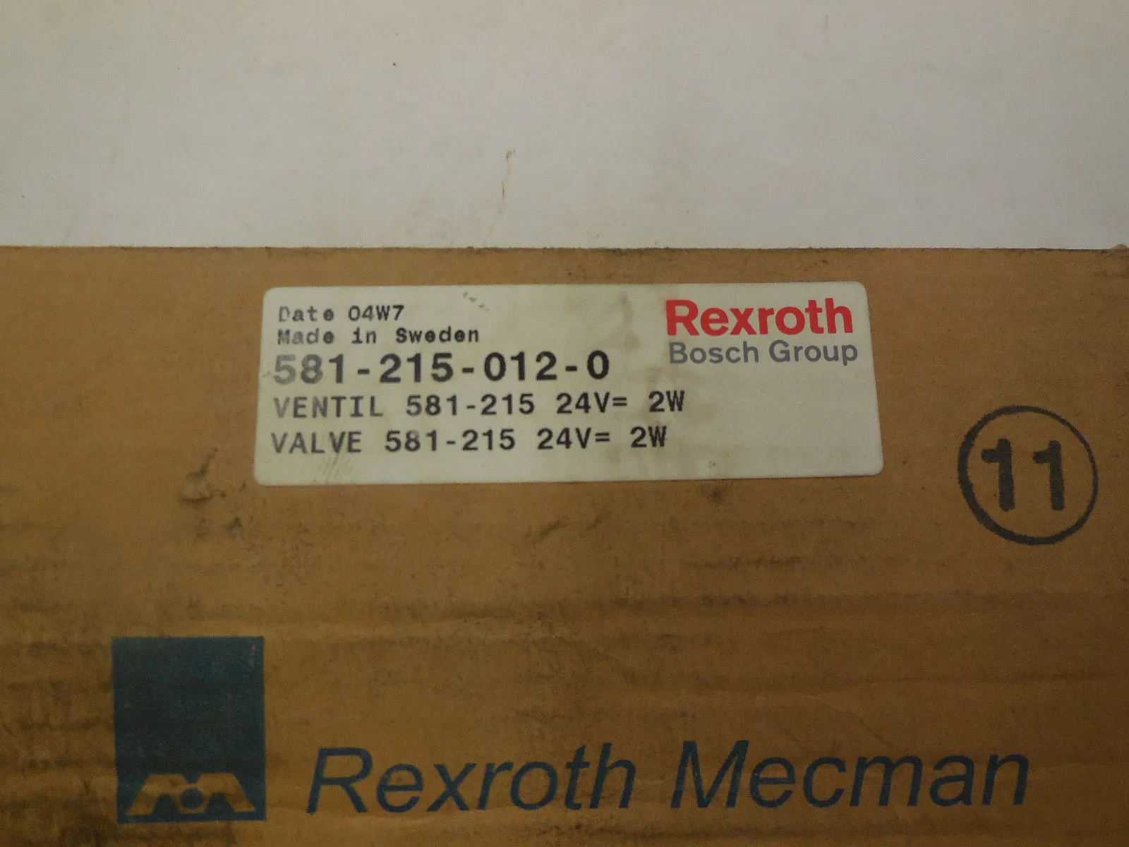 NEW REXROTH 581-215-012-0 SOLENOID 5812150120