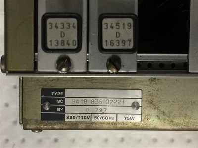 USED PHILIPS PHILIPS NC 9418 836 02221-