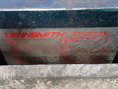 Tennsmith 24 Ga. Hydraulic Squaring Shear