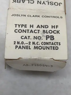 New | in-Stock JOSLYN CLARK PB Miscellaneous Equipment (Electrical & Power) | Surplus Asset Holdings #1198089