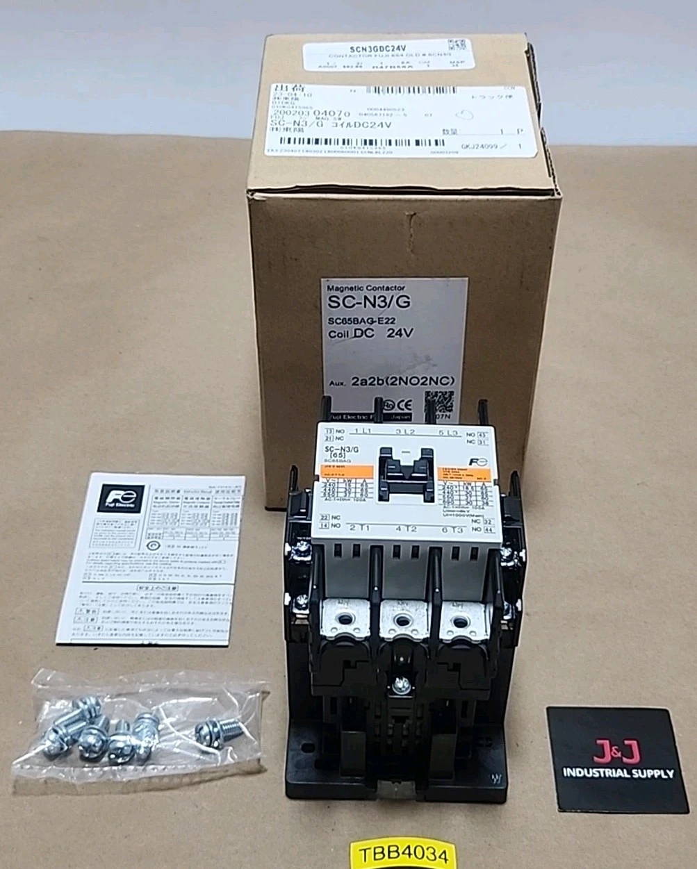 NEW Fuji Electric SC65BAG-E22