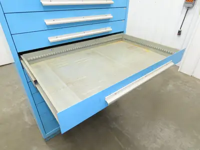 Nu-Era Modular Tool Storage Cabinet 11 Drawer 45x28x61" Stanley Vidmar