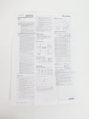 New | in-Stock Allen-Bradley 22A-B1P5N104 Power Inverters California US | ANACAPA EQUIPMENT BROKERS, INC #1299956