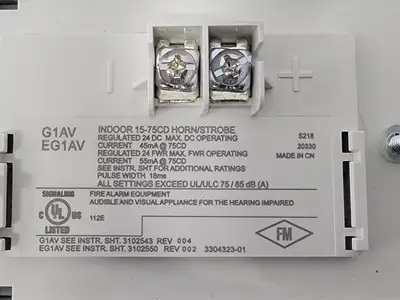 NEW EDWARDS G1AVWF