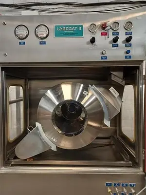 O'Hara model LCW-X LABCOAT coating pan
