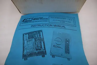 NEW OPEN BOX CMC MPA-09035 PACEMASTER-1 DC DRIVE  STOCK H1401
