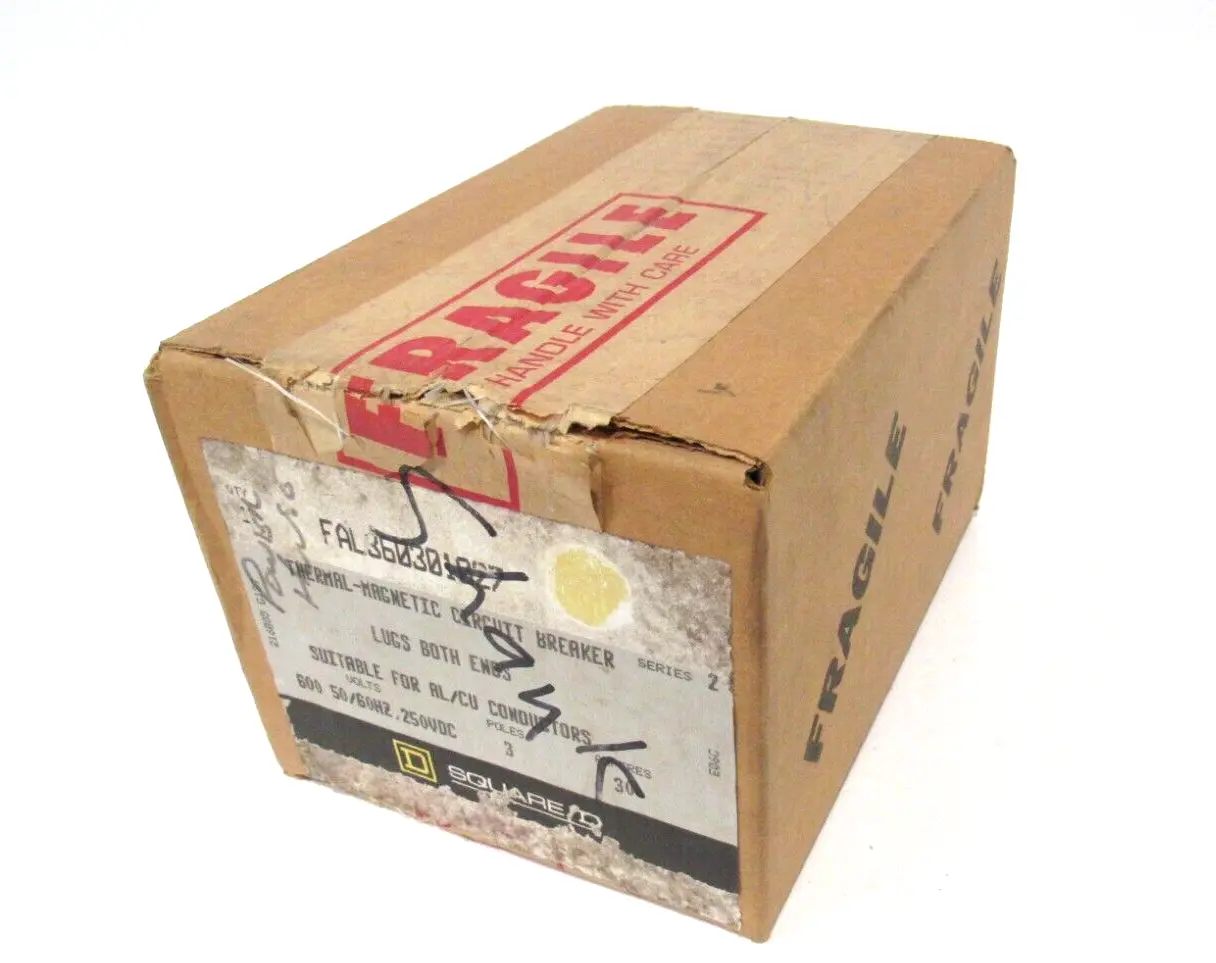 NEW SEALED SQUARE D FAL360301027 CIRCUIT BREAKER 600V 3 POLE