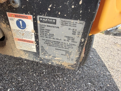 USED 2015 KAESER MOBILAIR M50