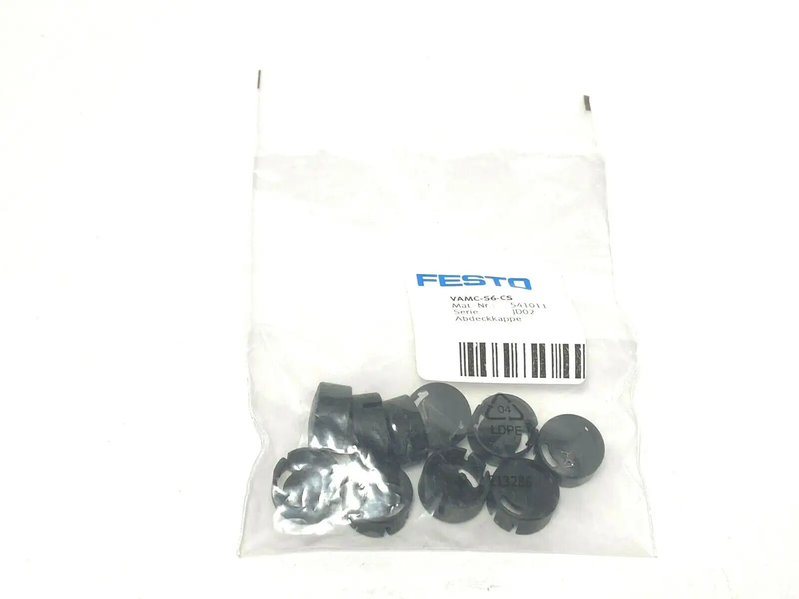New | in-Stock Festo Cover Caps Misc Fasteners Michigan US | Maverick Industrial Sales #1396966