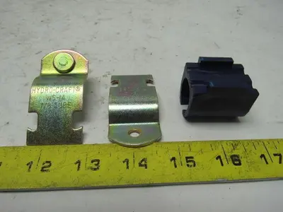 Hydro-craft WS-14 Walker Strut Channel Mount Tubing Clamp 7/8" Bag of 5 Sets