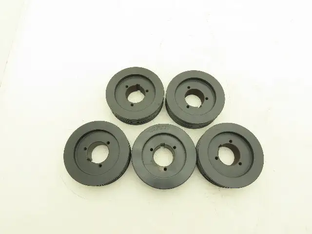 Browning 2TB54 5V, A, B V Belt Sheave 2 Groove 5-3/4" OD QD Bushed Lot of 5