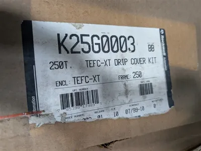 Rockwell Automation K25G0003 250T TEFC-XT Industrial Motor Drip Cover Kit New NIB