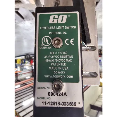 Surplus 10" United Conveyor Corporation Stainless Steel Knife Gate Valve