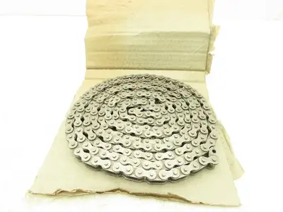 Rexnord 843SS Straight Running TableTop Base Roller Chain 1/2"Pitch 10'L