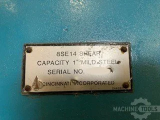 USED 1991 CINCINNATI 8SE14
