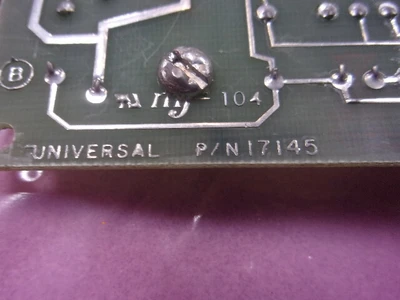 USED Universal Instruments Corporation PCB ASSY, SS Sensor