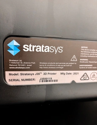 2021 STRATASYS J35 3D Printers | Elevation Machine (5)