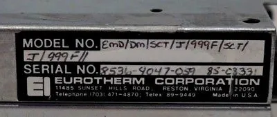 USED EUROTHERM EMD/DM/SCT/J/999F/SCT/J/999F// PLC MODULE