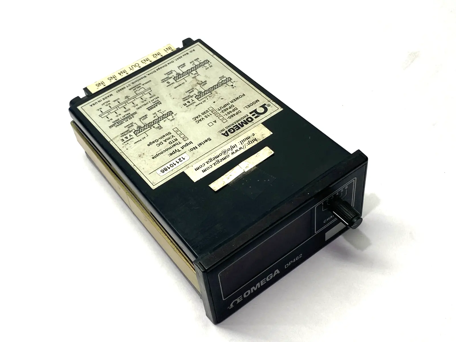 Used OMEGA Digital Panel Temperature Meter Thermocouple Input Meters - Misc Michigan US | Maverick Industrial Sales #1393248