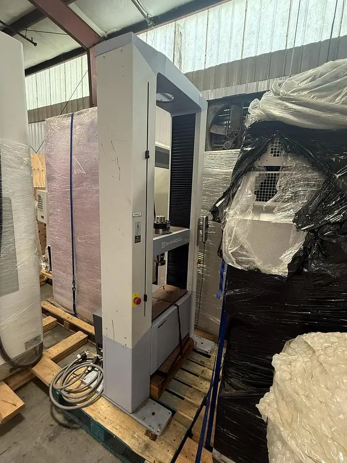 Used SHIMADZU TENSILE TESTER Universal Testing Machines Pennsylvania US | Global Equipment International, LLC #1284609