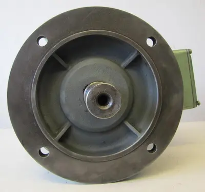 Bauknecht 6.6 kW Electric Motor 230/460V 3 Phase 1740 RPM 1-1/2" Shaft Dia.