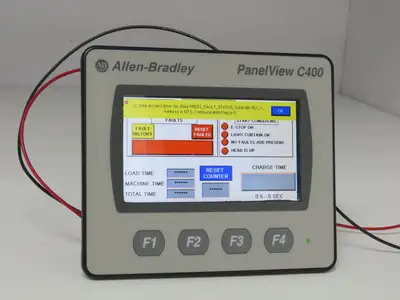 Allen Bradley 2711C-T4T PanelView Component 4" Touch Screen & 4-Key Input 24V