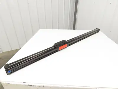 Tolomatic BC215 SK48 Pneumatic Band Linear Cylinder 48" Stroke Rodless