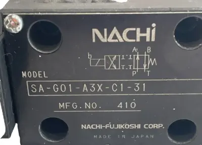 NEW NACHI SA-G01-A3X-C1-31 SOLENOID VALVE SAG01A3XC131