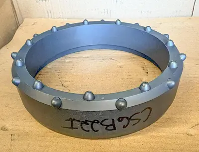 Used AFTERMARKET 6" DUAL ROTARY SHOE – 22 BALLISTIC BUTTON ASSEMBLY Drilling Attachments Pennsylvania US | East West Machinery & Drilling #1417918
