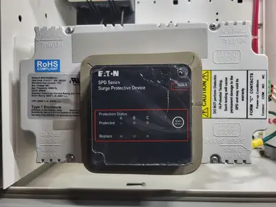 MCC Unit 20A Breaker w/ Surge Protective Device SPD160480D2J