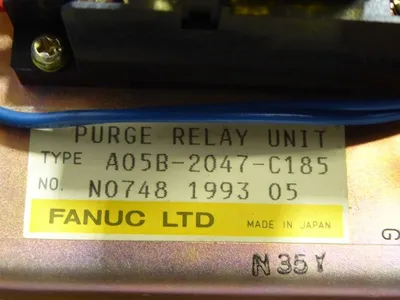 Fanuc A05B-2047-C185 Purge Relay Unit Used