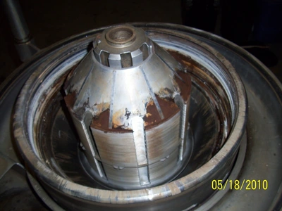 Westfalia SA 20-06-076 clarifier centrifuge, 316SS.