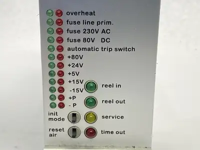 Used F&K Delvotec Power-Monitor Wire Spool Control Unit/1159 PLC Processors Michigan US | Maverick Industrial Sales #1394302