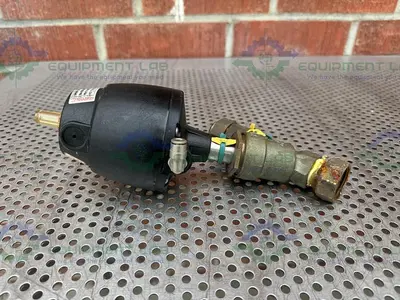 USED GEMU 554/20/D195-1-1-A154 PNEUMATIC ANGLE SEAT GLOBE VALVE