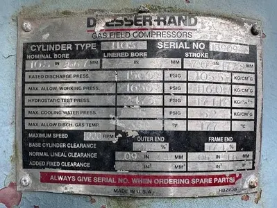 USED DRESSER RAND 7MOS-4