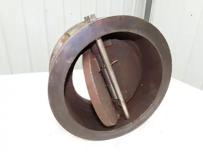 Crane G15 SMF Duo Chek II Stainless 10" Wafer Check Valve 285 PSI Class 150