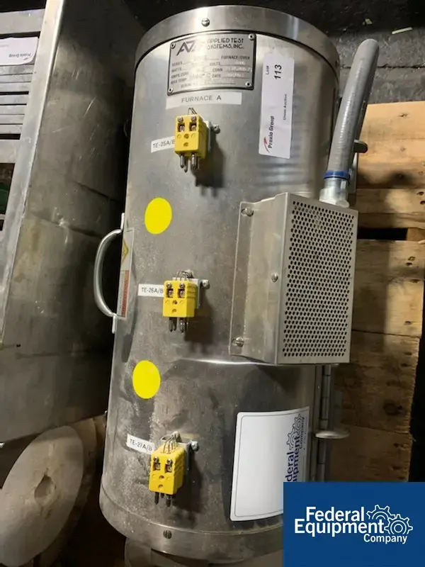 USED Applied Test Systems ATS 3210 Split Tube Furnace