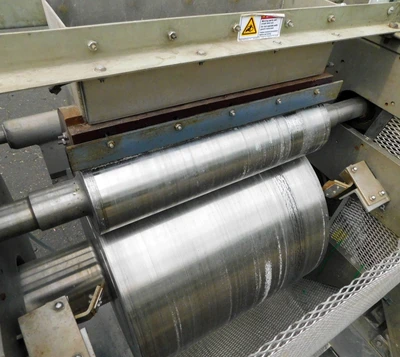 USED BUFFALO TECHNOLOGIES DRUM FLAKER BUFLOVAK 24 X 24