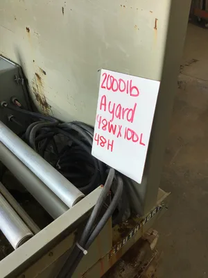 Southworth 8ft X 4ft Roller Conveyor Hydraulic Scissors Lift 2500lb