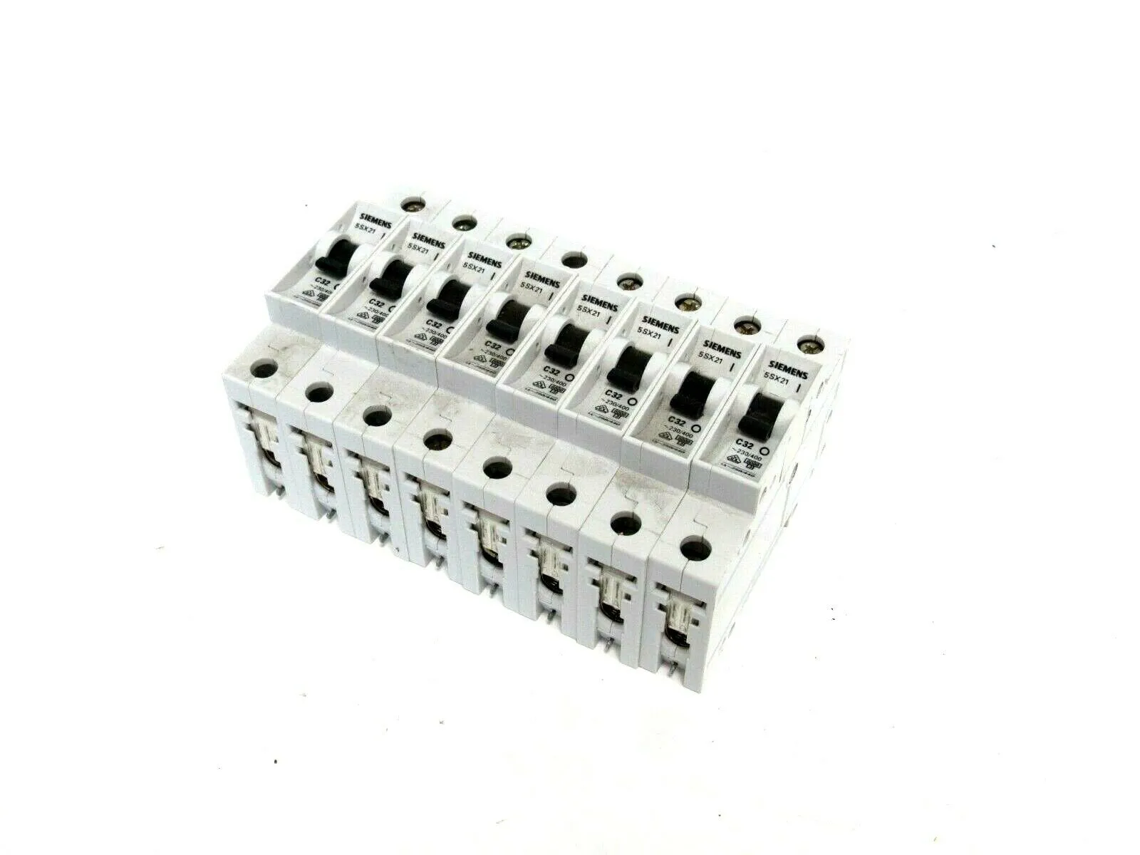 NEW LOT OF 8 SIEMENS 5SX21 CIRCUIT BREAKERS