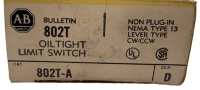 NEW ALLEN-BRADLEY 802T-A