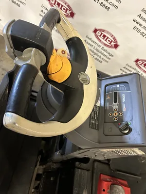 Used Crown PC4500-60 Electric 24V Battery Ride-On Pallet Jack / Order Picker