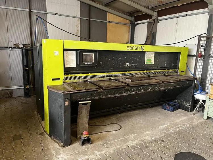 Used 2006 SAFAN 310-6 Power Squaring Shears (Inch) CZ | Amaron s.r.o. #1411407