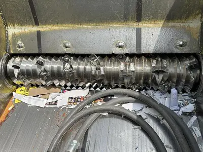 USED VECOPLAN RG 42/30 SWU SINGLE SHAFT SHREDDER