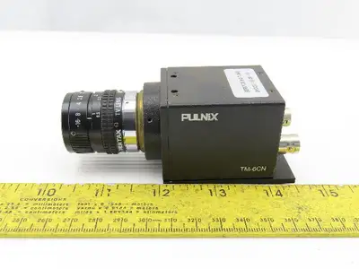 Pulnix TM-6CN CCD Camera with Cosmicar/Pentax TV Lens