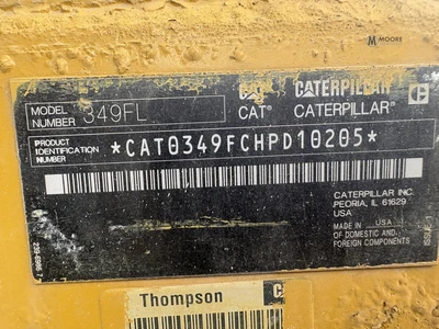 Used 2017 CATERPILLAR 349FL Excavators Tennessee US | Moore Equipment #1516692