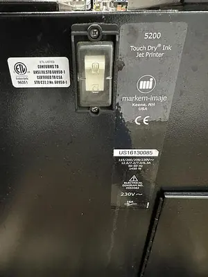 USED MARKEM-IMAJE 5200