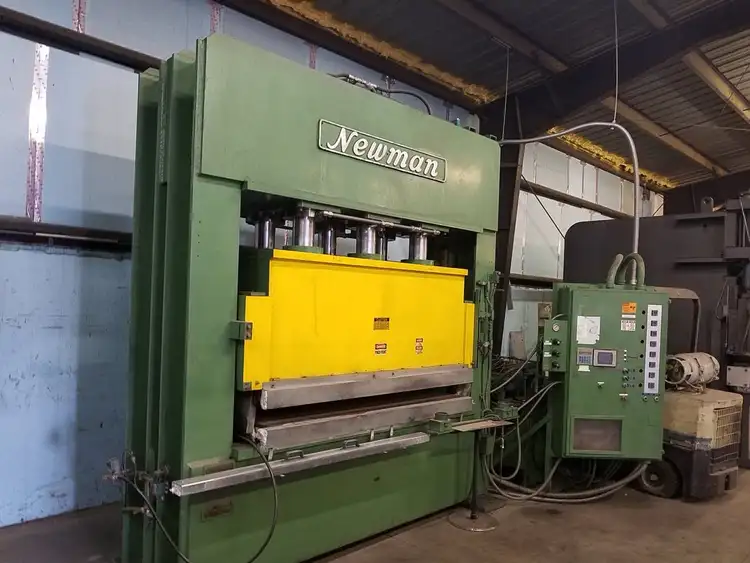 Used 1990 NEWMAN 650 TON Hydraulic Presses Illinois US | Revelation Machinery #404890