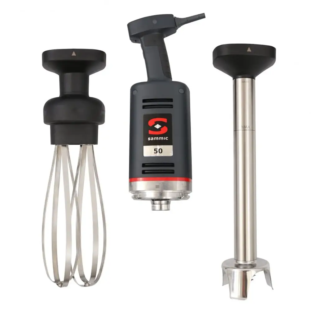 Sammic MB-51 85 Qt Commercial Immersion Blender W/ 16" Whisk & 16 1/2" Blending Arm, 120v